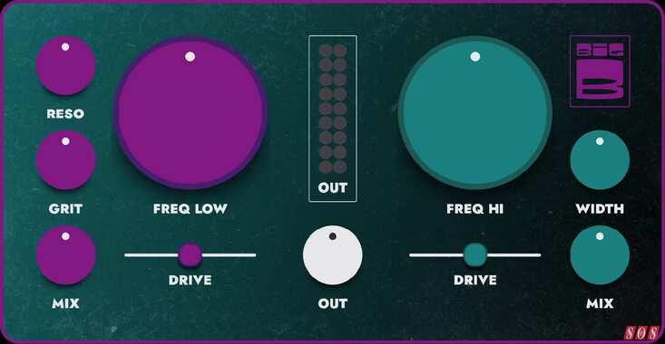 fedDSP bigBASS low-end enhancement plug-in