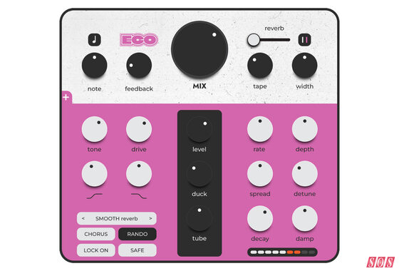 fedDSP launch ECO delay plug-in