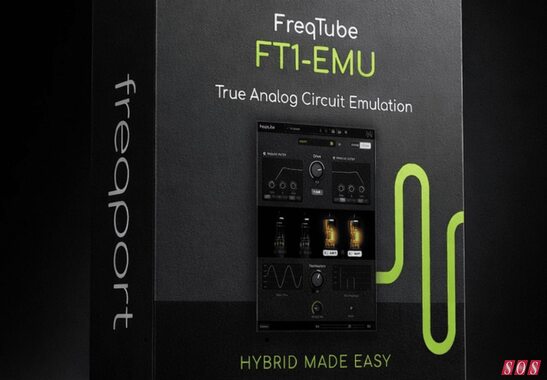Freqport FT1-EMU Freqtube FT1 emulation valve tube saturation distortion plug-in