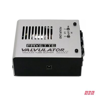 Fryette Valvulator Mini valve tube guitar preamp DI