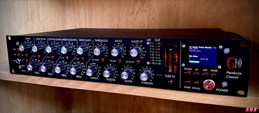 GC Audio Producer Channel analogue channel strip plug-in recall