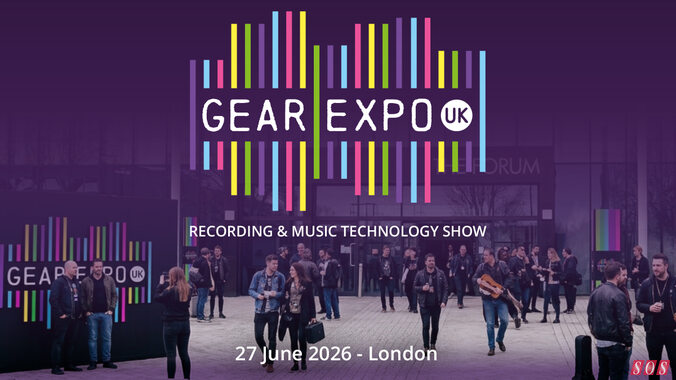 GearExpo 2026 London pro-audio show