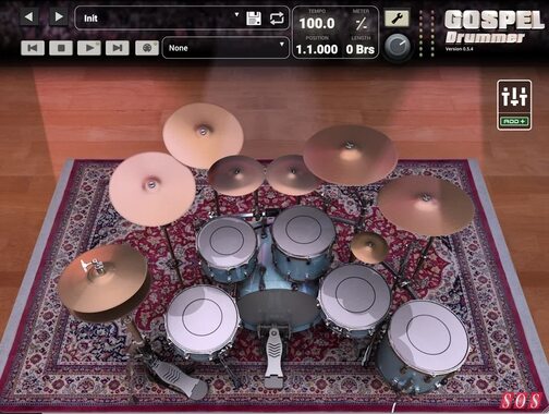 Gospel Musicians Gospel Drummer virtual instrument sample library