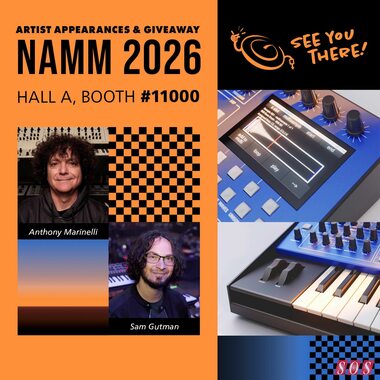 Groove Synthesis NAMM 2026 3rd Wave keyboard desktop module 8M synthesizer