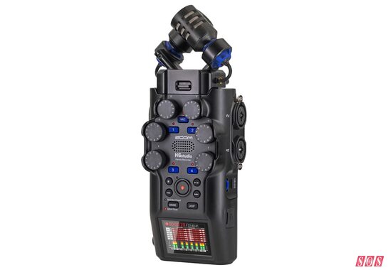 Zoom unveils new H6studio Handy Recorder