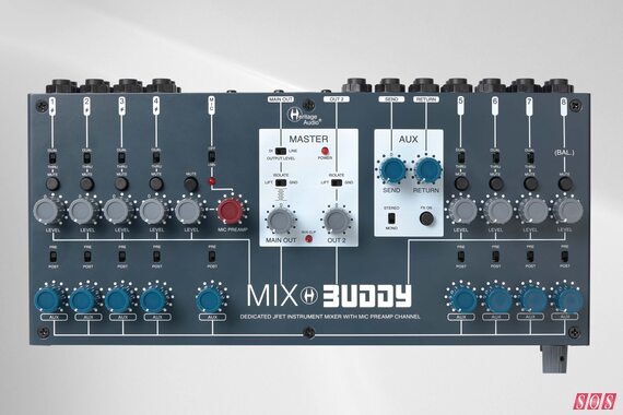 Heritage Audio Mix Buddy instrument-level mixer