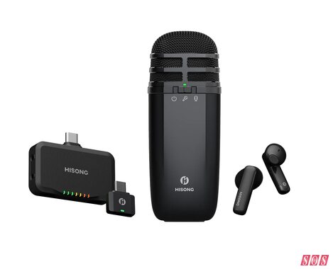 HISONG AirStudio S1 portable USB mic wireless IEM monitoring system