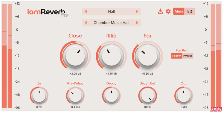 iamReverb Audio release iamReverb lite