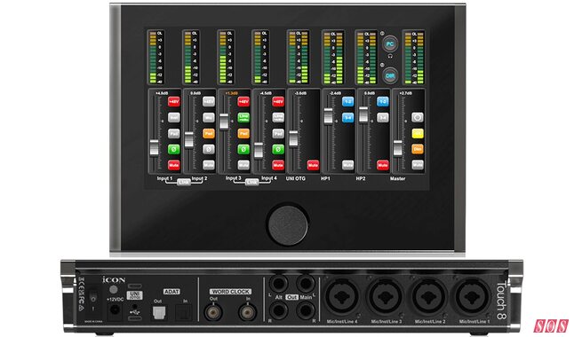 Icon Pro Audio Touch 8 touchscreen audio interface