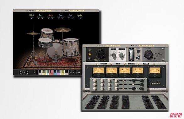 Iconic Instruments Detroit Drums 1960s R&B pop virtual vintage drum sample library