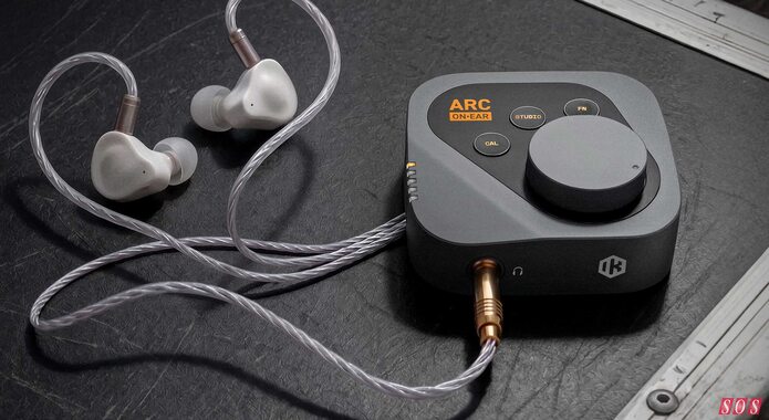 IK Multimedia ARC On-Ear IEM in-ear monitoring hardware correction system