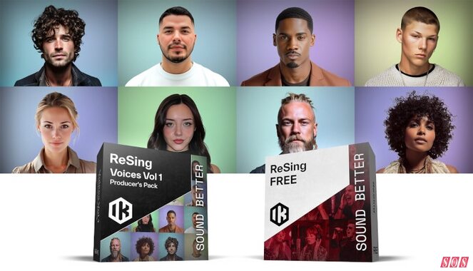 IK Multimedia ReSing Free vocal instrument modelling plug-in