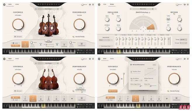 IK Multimedia Sinphonica Maestosa Strings orchestral sample library