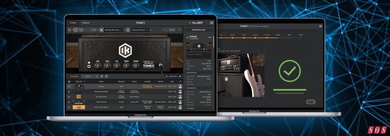 IK Multimedia TONEX amp simulation effects pedal modelling ecosystem