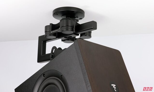 IsoAcoustics V120 Mount ceiling wall truss studio monitor speaker isolation mount