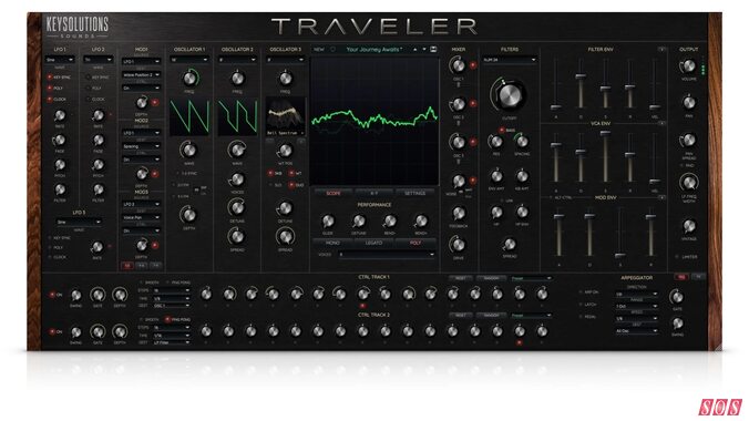 Keysolutions Sounds Traveler software synthesizer