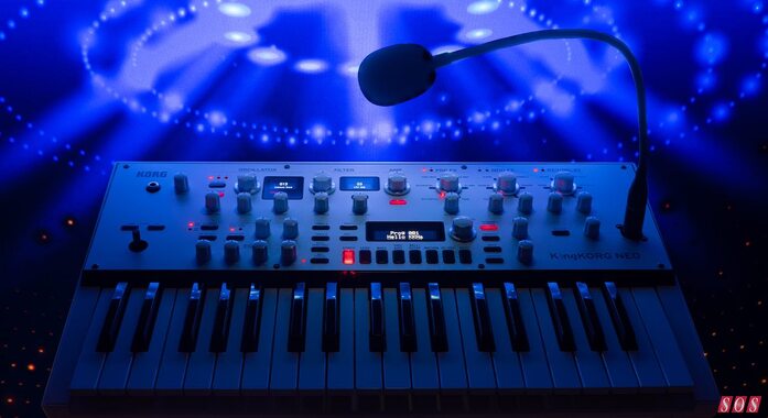 Korg KingKORG NEO compact virtual analogue synthesizer