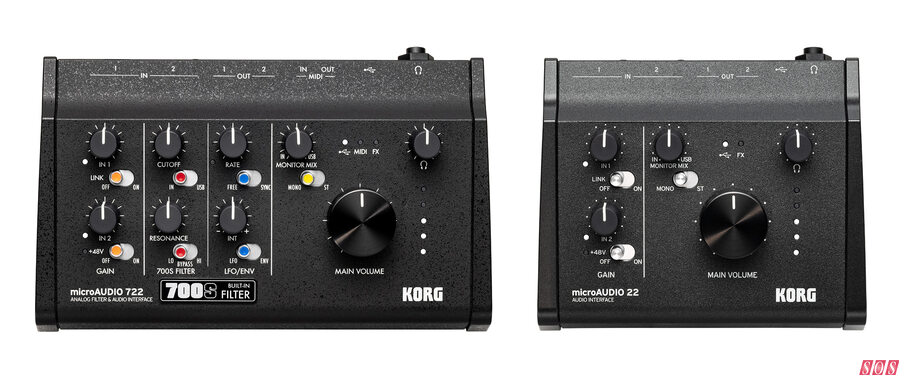 Korg microAUDIO 722 & 22