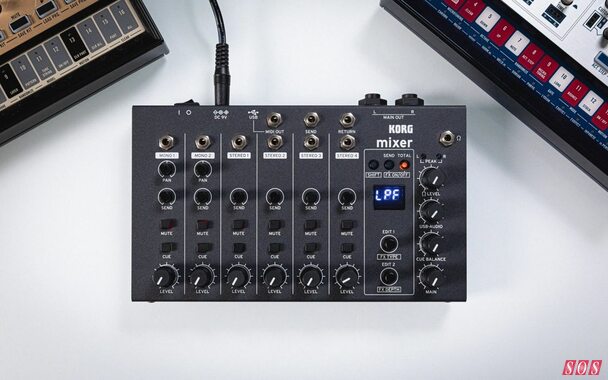 Korg NTS-4 analogue mixer DIY kit self-build