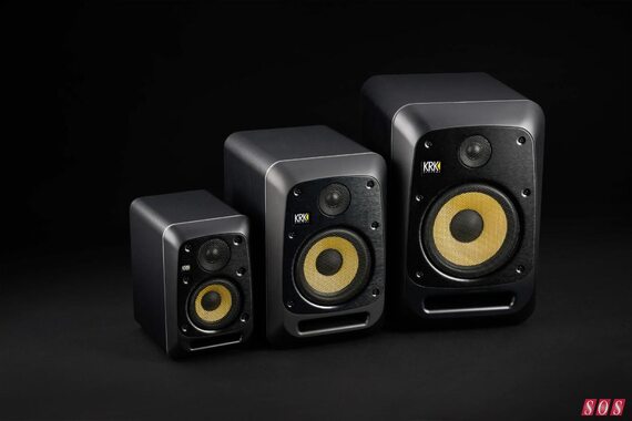 KRK V Series Five studio monitors
