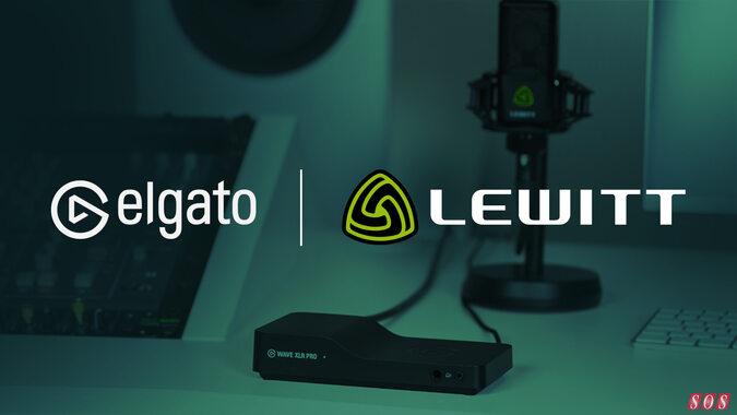 Lewitt Elgato Wave 3 XLR audio interface