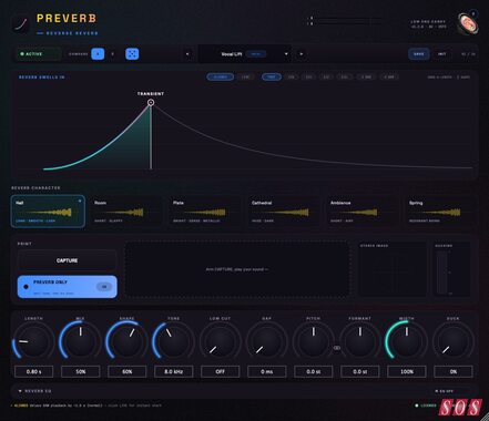 Low End Candy Preverb reverse reverb riser lead-in transition effects plug-in