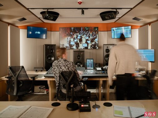 London Symphony Orchestra LSO St. Lukes Dolby Atmos ATC Avid S4 studio control room
