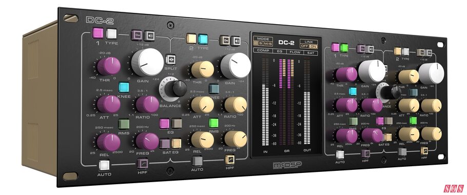 McDSP DC-2 Dual Compressor APB plug-in controlled hardware