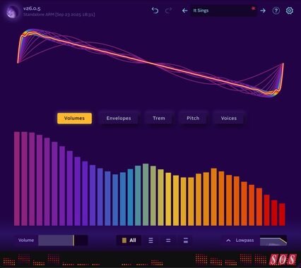 Melatonin Sine Machine additive software synthesizer