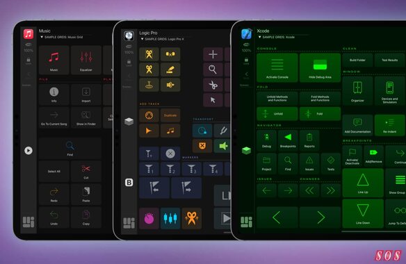 MetaGrid Pro iPad macOS touchscreen control surface app AI template builder
