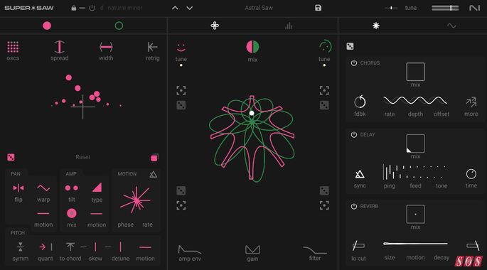 Native Instruments Super Saw A. G . Cook supersaw software synthesizer dance pop