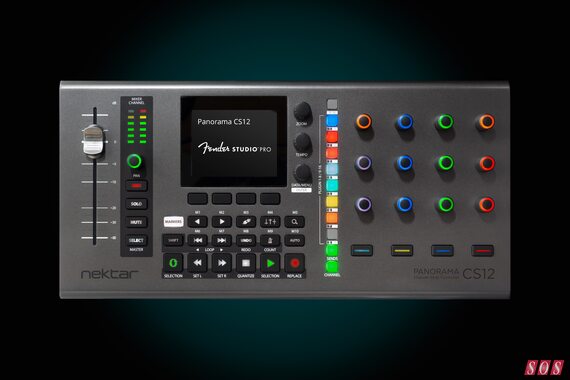 Nektar Panorama CS12 Reaper Fender Studio Pro PreSonus Studio One control surface support