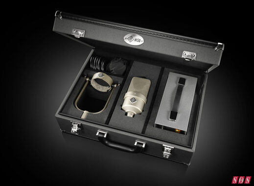 Neumann M 50 V valve tube capacitor condenser mic