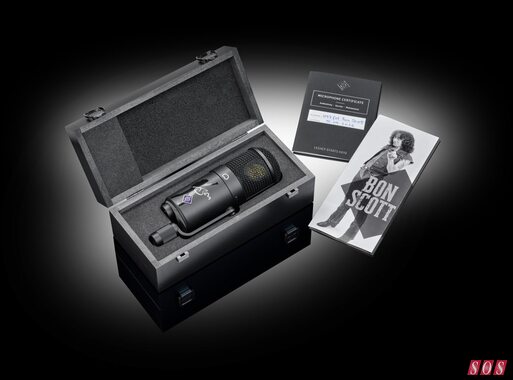 Neumann U 47 FET Bon Scott Edition studio condenser capacitor microphone