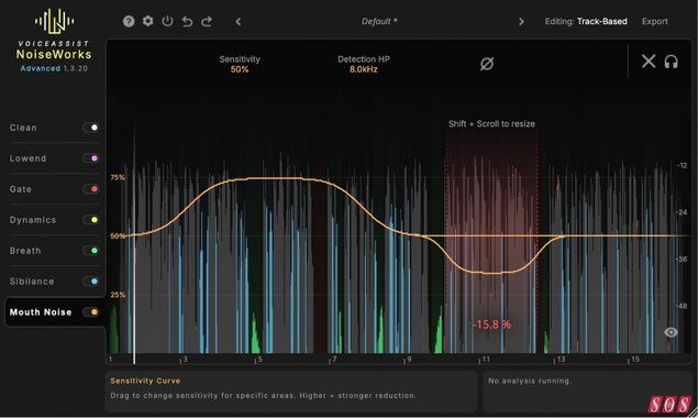 NoiseWorks Audio add Mouth De-Click to VoiceAssist