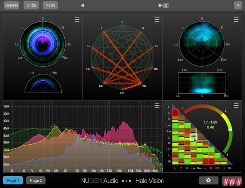 NUGEN Audio Halo Vision GUI