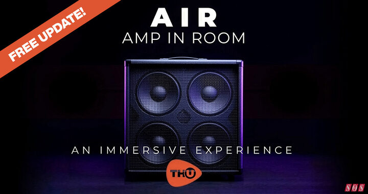 Overloud THU AIR amp simulation emulation plug-in Amp In Room technology