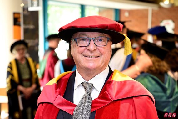 Phil Dudderidge honorary doctorate