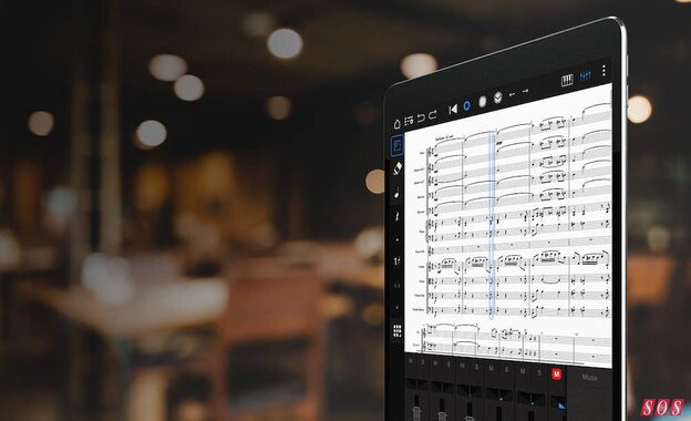 PreSonus Notion Mobile iOS iPadOS Fire OS ChromeOS Android notation score writing app