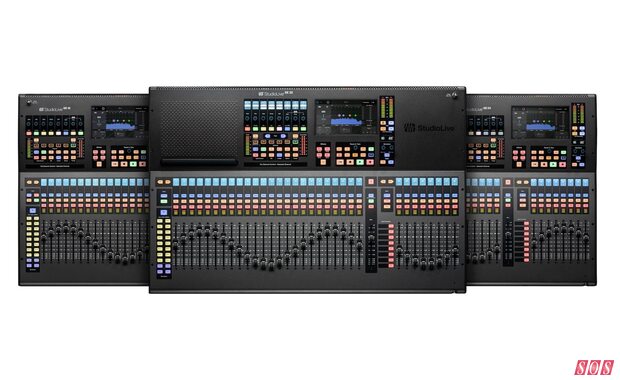 PreSonus unveil StudioLive III SE digital mixers