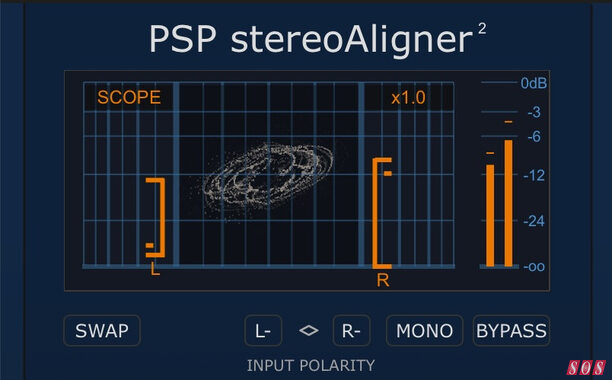 PSPaudioware PSP stereoAligner2 audio utility plug-in