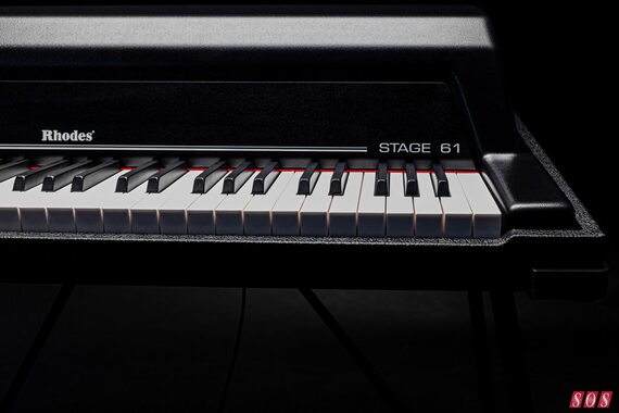 Rhodes Stage 61 passive tine piano