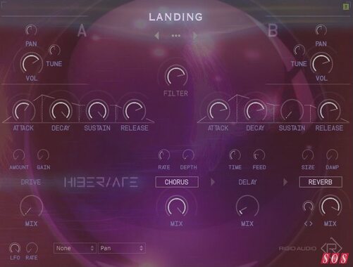 Rigid Audio Hibernate ambient chillout cinematic soundscape texture virtual instrument plug-in