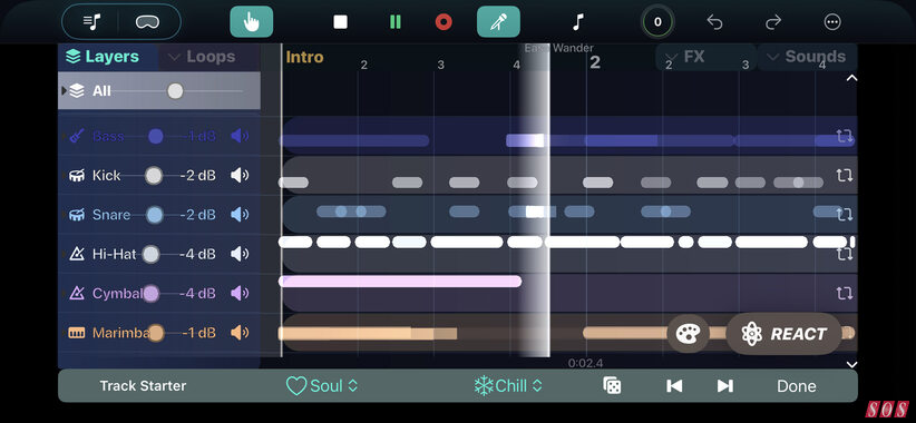 Hit'n'Mix RipX for iPhone AR DAW 3D spatial audio software