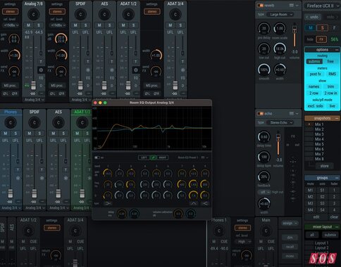 RME TotalMix FX 2.0 interface converter routing monitoring cue mix software