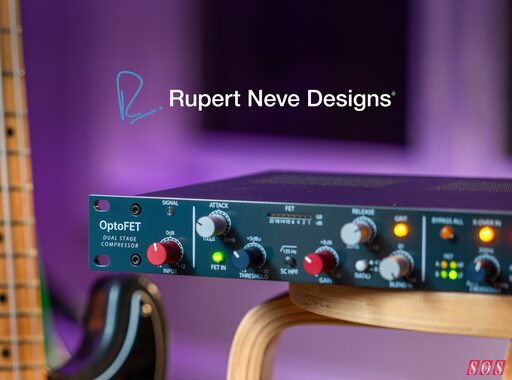 Rupert Neve Designs OptoFET dual optical FET hardware outboard compressor