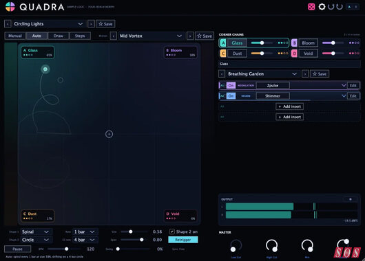 Sample Logic launch Quadra plug-in