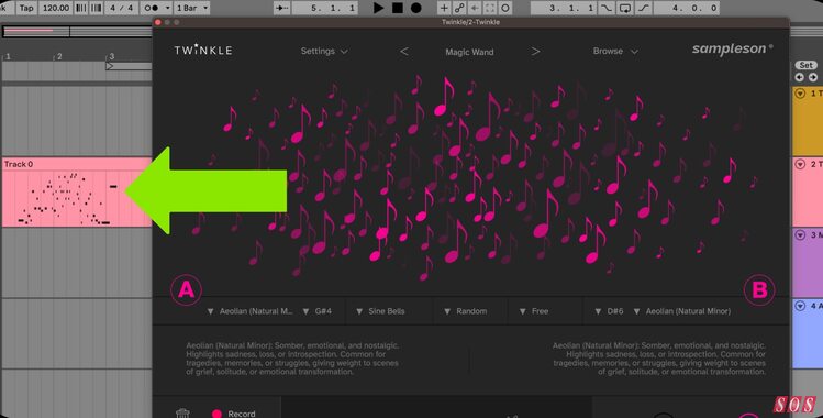 Sampleson launch Twinkle
