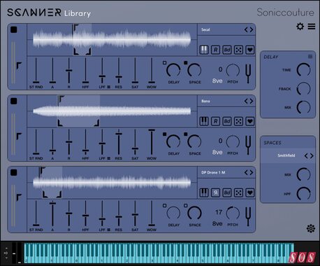 Soniccouture reveal Scanner: Library