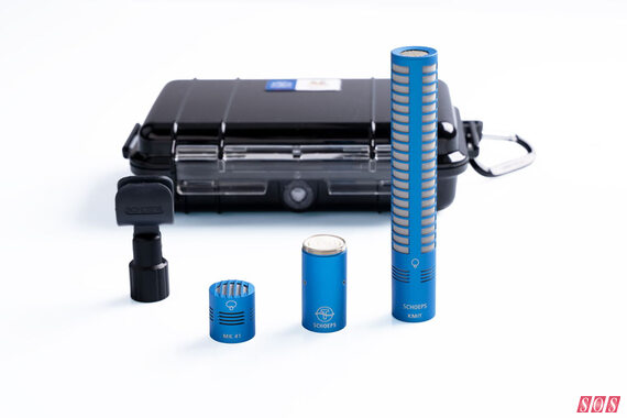 Schoeps Desert Island Boom Set supercardioid shotgun mic kit